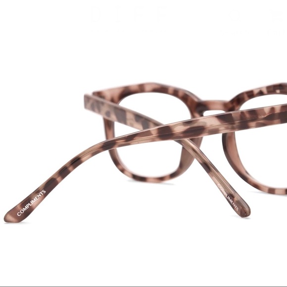 DIFF Cooper Bluelight Glasses Beige Tortoise - Picture 5 of 7